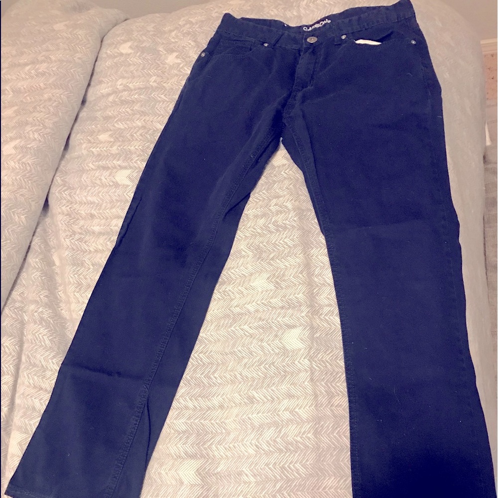 Carbon Low-Rise Slim Straight 30x30
